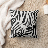 ゼブラワイルドプリント クッション (ブランケット)