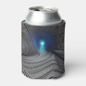 ゼブラ光イリュージョンプリント、 缶クーラー (缶正面)