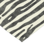 ゼブラ動物ストライプの型スタイリッシュ テーブルクロス (アングル)