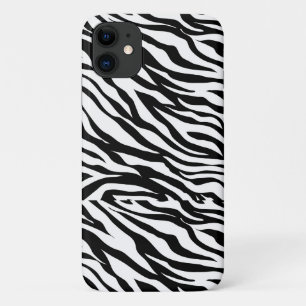 ゼブラ動物皮膚プリントパターン–15391 iPhone 11 ケース