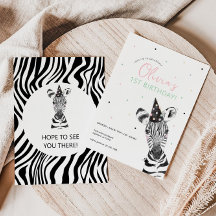 ゼブラ動物誕生会