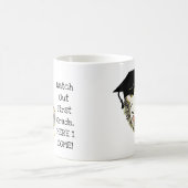 ゼブラ卒業生こ来このクラシックMag11oz コーヒーマグカップ (中央)