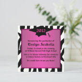 ゼブラ卒業発表 招待状 (スタンド正面)