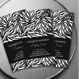 ゼブラ印モダン刷 名刺