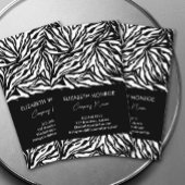 ゼブラ印モダン刷 名刺