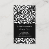 ゼブラ印モダン刷 名刺 (正面)