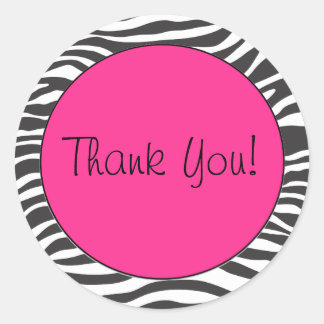 ゼブラ印刷シール ラウンドシール