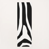 ゼブラ印刷ストライプパターン ヨガマット (正面)