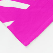 ゼブラ印刷パターンフリースブランケット フリースブランケット (角)