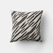 ゼブラ印刷ピロー座標 クッション (裏面)