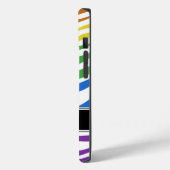 ゼブラ印刷ミックス虹 Case-Mate iPhoneケース (裏面 / 左)