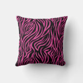 ゼブラ印刷モノグラム クッション (裏面)