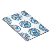 ゼブラ印刷水玉模様 ノートブック (右側)