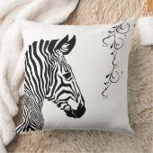 ゼブラ印刷装飾用クッション クッション (ブランケット)