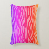 ゼブラ印刷 アクセントクッション (正面(垂直))