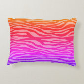 ゼブラ印刷 アクセントクッション (裏面)