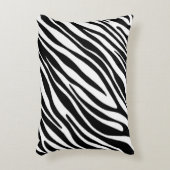 ゼブラ印刷 アクセントクッション (正面(垂直))