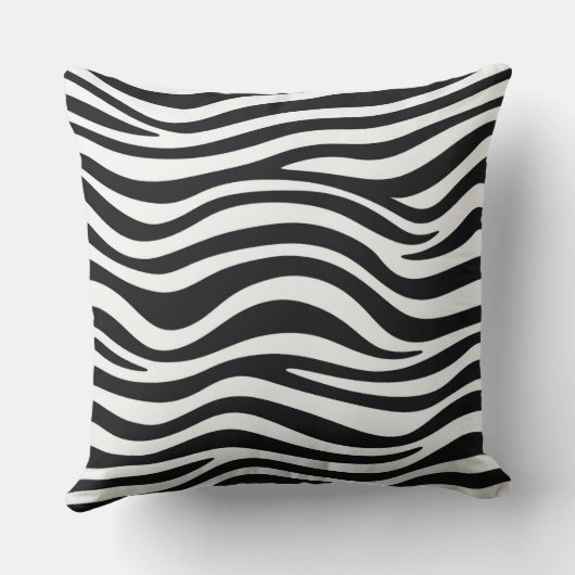 ゼブラ印刷 クッション (裏面)