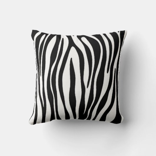 ゼブラ印刷 クッション (裏面)