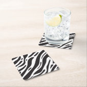 ゼブラ印刷 スクエアペーパーコースター (インサイチュ)