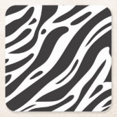 ゼブラ印刷 スクエアペーパーコースター (正面)