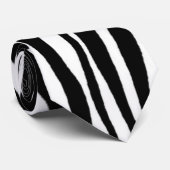 ゼブラ印刷 ネクタイ (ロール)