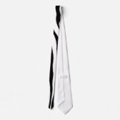 ゼブラ印刷 ネクタイ (裏面)