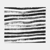 ゼブラ印刷 フリースブランケット (正面(横))