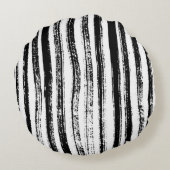 ゼブラ印刷 ラウンドクッション (裏面)