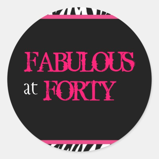 ゼブラ印刷 ラウンドシール (正面)