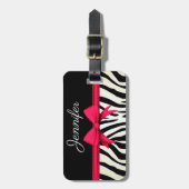 ゼブラ印刷 ラゲッジタグ (正面縦)