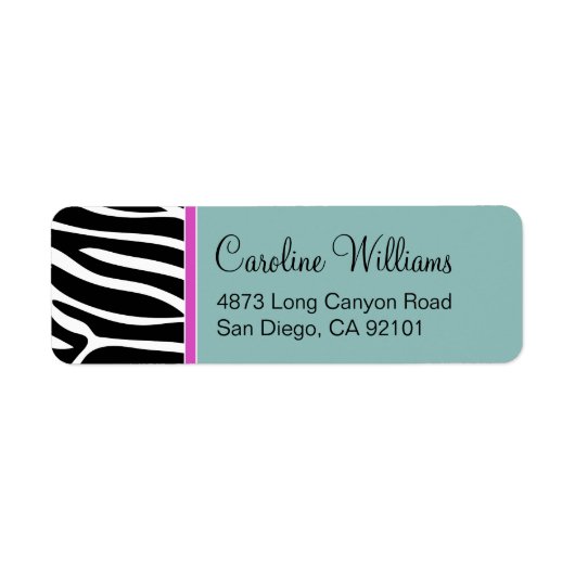 ゼブラ印刷 ラベル (正面)