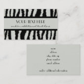 ゼブラ印刷 名刺 (正面/裏面)