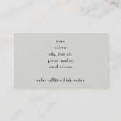 ゼブラ印刷 名刺 (裏面)