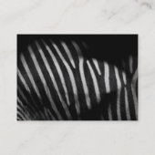 ゼブラ名刺 名刺 (裏面)