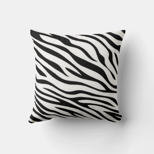 ゼブラ型枕 クッション (裏面)