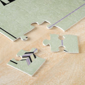 ゼブラ好きの贈り物 ジグソーパズル (側面)