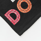 ゼブラ学生テスト日DontストレスあなたのSuを最高の実行 フリースブランケット (角)