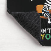 ゼブラ学生テスト日DontストレスあなたのSuを最高の実行 マウスパッド (コーナー)