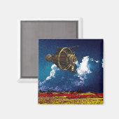 ゼブラ宇宙巡回 マグネット (正面/裏面)