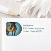 ゼブラ差出人住所ラベル ラベル (インサイチュ)