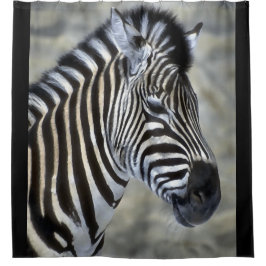 ゼブラ愛好家アートシャワーカーテン シャワーカーテン