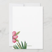 ゼブラ招待状 招待状 (裏面)