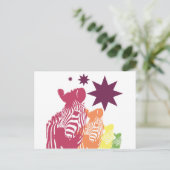 ゼブラ星 ポストカード (スタンド正面)