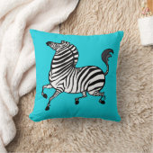 ゼブラ枕 クッション (ブランケット)