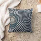 ゼブラ柄 動物柄 パターン クッション (ブランケット)