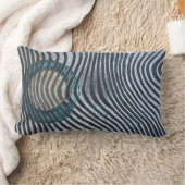 ゼブラ柄 動物柄 パターン ランバークッション (ブランケット)