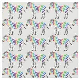 ゼブラ模様の布 ファブリック