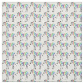 ゼブラ模様の布 ファブリック (見本)