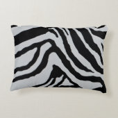 ゼブラ模様 アクセントクッション (裏面)